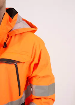 Projob Gevoerde Signalisatie Regenjas EN ISO 20471 Klasse 3 6441  miniatuur