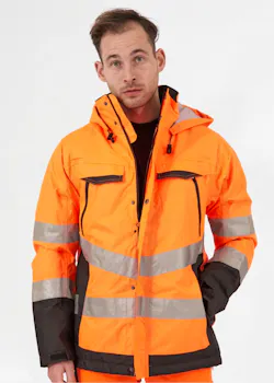 Projob Gevoerde Signalisatie Regenjas EN ISO 20471 Klasse 3 6441 