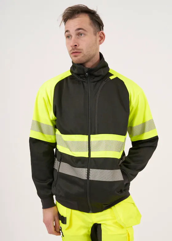 Projob 6120 Warnsweater EN ISO 20471 Klasse 1 Regular-Fit, reflektierend