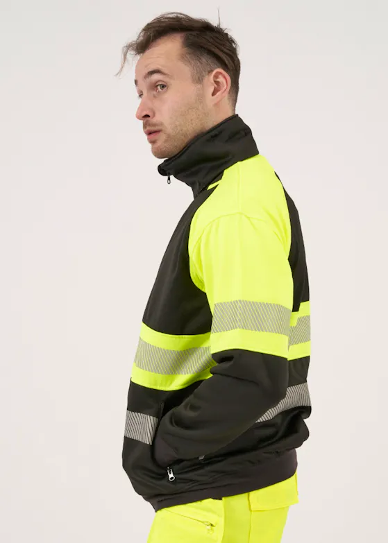 Projob 6120 Warnsweater EN ISO 20471 Klasse 1 Regular-Fit, reflektierend