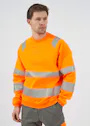 Projob Warnschutz Sweatshirt, Rundhals, EN ISO 20471, Klasse 3, 6106 Vorschaubild