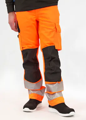 Projob Signalisatiebroek met Kniezakken EN ISO 20471 Klasse 2 6532 