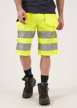 Projob short de signalisation avec poches en jean EN ISO 20471 Classe 2 6535 thumbnail (vignette)