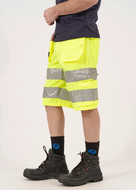 Projob Signalisatieshort met Spijkerzakken EN ISO 20471 Klasse 2 6535 