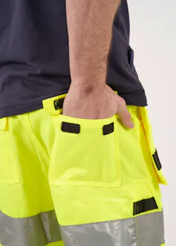 Projob short de signalisation avec poches en jean EN ISO 20471 Classe 2 6535 thumbnail (vignette)