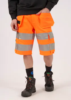 Projob short de signalisation avec poches en jean EN ISO 20471 Classe 2 6535 thumbnail (vignette)