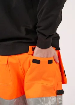 Projob short de signalisation avec poches en jean EN ISO 20471 Classe 2 6535 thumbnail (vignette)