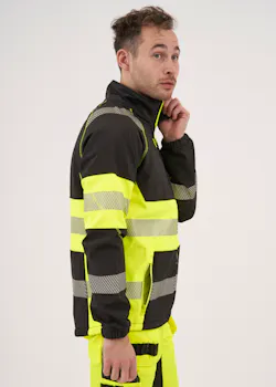 Projob Signalisatiesoftshell EN ISO 20471 Klasse 1 6443  miniatuur