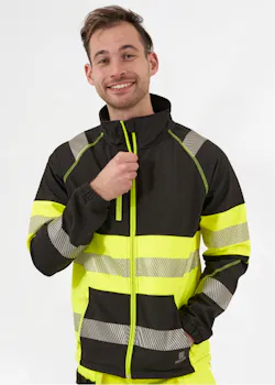 Projob Signalisatiesoftshell EN ISO 20471 Klasse 1 6443 
