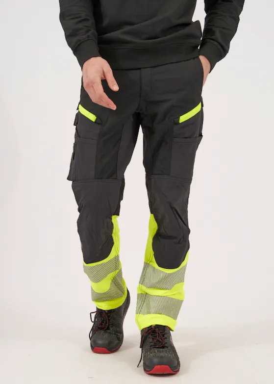 Projob Warnschutz-Stretchhose EN ISO 20471, Klasse 1, 6528