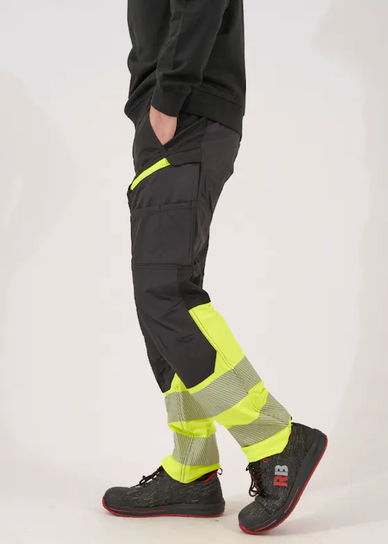 Projob Warnschutz-Stretchhose EN ISO 20471, Klasse 1, 6528