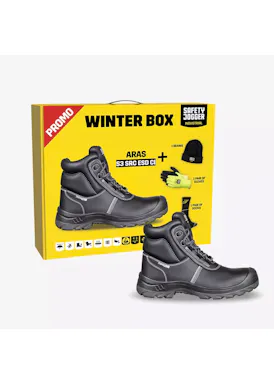 Safety Jogger Aras S3 Werklaars Hoog Zwart Winter Promobox