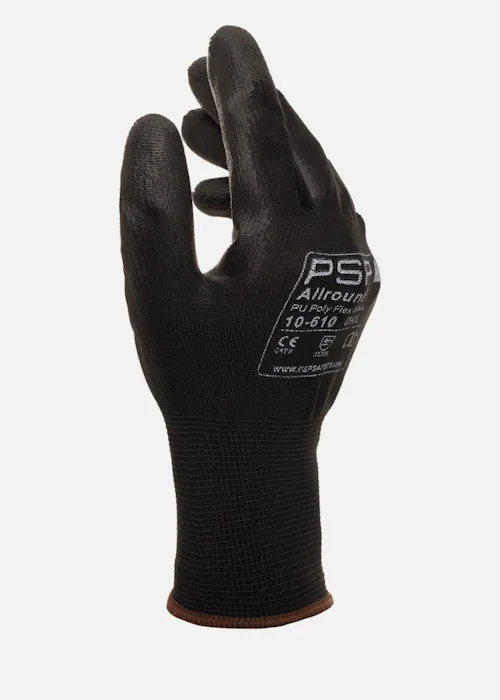 PSP 10-610 PU Zwart Werkhandschoen