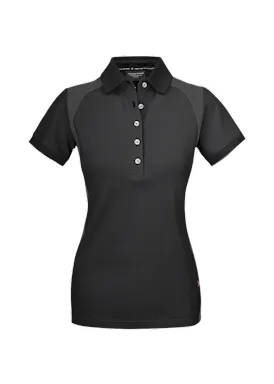 Texstar PSW7 Poloshirt Stretch-Piqué für Damen