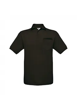 B&C Safran Pocket BCPU415 Poloshirt Piqué Regular Fit miniatuur