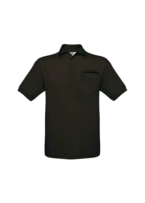 B&C Safran Pocket BCPU415 Poloshirt Piqué Regular Fit