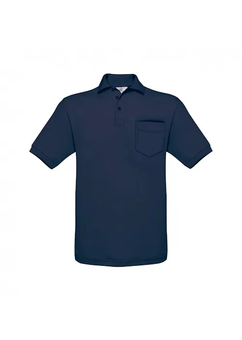 B&C Safran Pocket BCPU415 Poloshirt Piqué Regular Fit