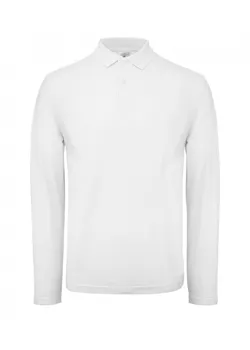 B&C Men´s Long Sleeve Polo ID.001 miniatuur