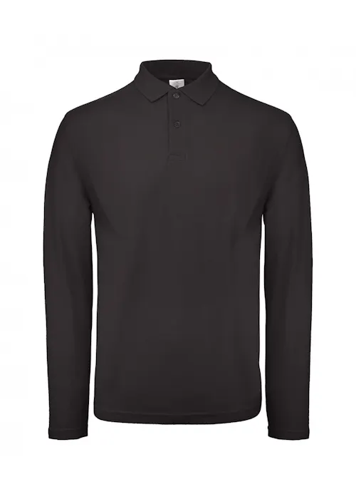 B&C Men´s Long Sleeve Polo ID.001