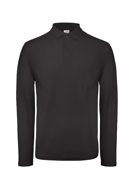 B&C Men´s Long Sleeve Polo ID.001