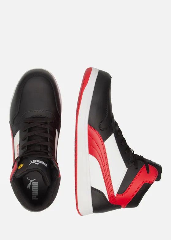Puma Frontcourt BLK/WHT/RED Mid S3L ESD FO HRO SR