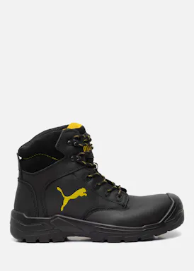 Puma Borneo Black S3 Sicherheitsschuh halbhoch