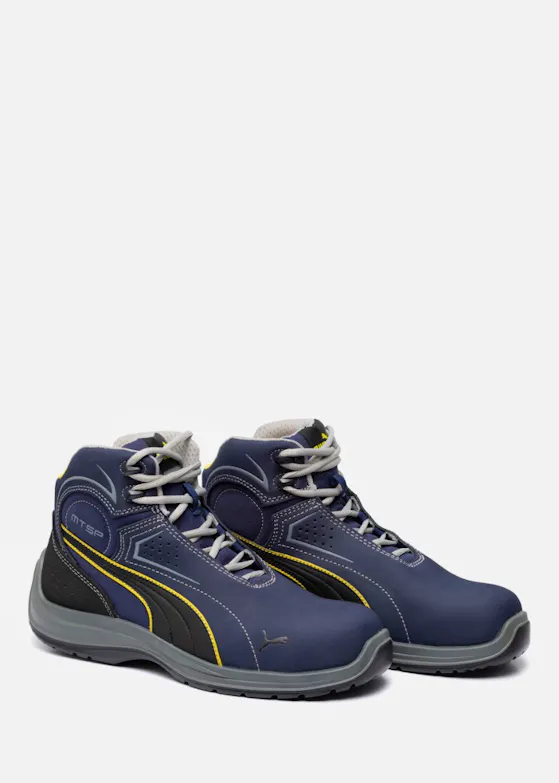 Puma Touring S3 Werkschoen Blauw Mid