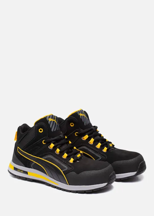 Puma Crosstwist Black Mid SB Werkschoen