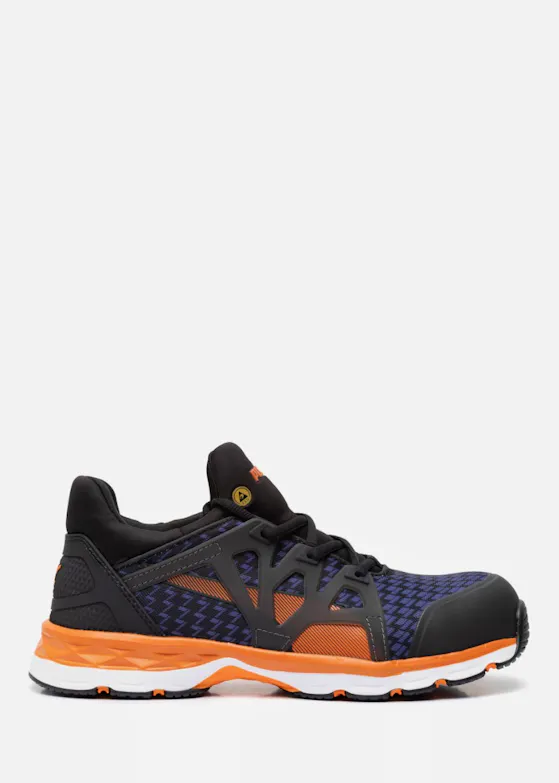 Puma Rush 2.0 S1P Sicherheitsschuh Schwarz/Orange