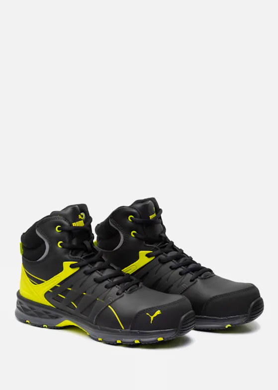 Puma Velocity 2.0 S3 Sicherheitsschuh schwarz/gelb