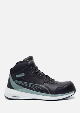 Puma Zoom Mid S3S ESD FO HRO SR Werkschoen Zwart
