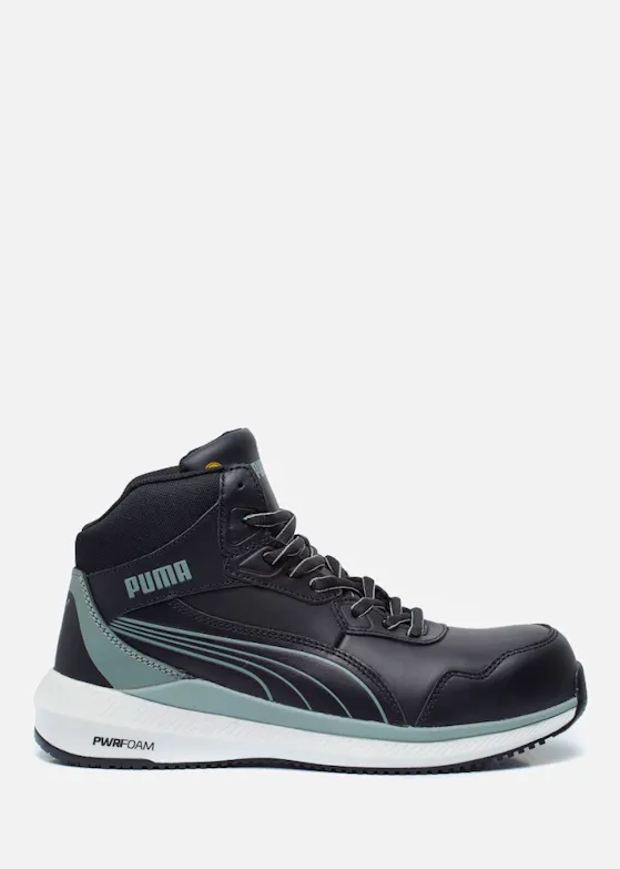 Puma Zoom Mid S3S ESD FO HRO SR Sicherheitsschuh schwarz