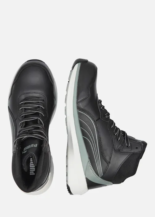Puma Zoom Mid S3S ESD FO HRO SR Chaussure de travail noire