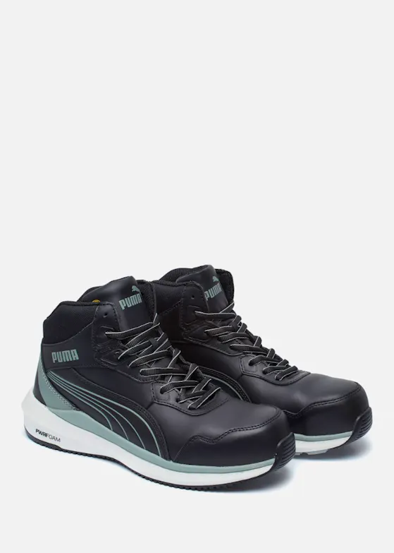 Puma Zoom Mid S3S ESD FO HRO SR Sicherheitsschuh schwarz