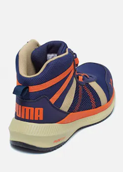 Puma Rival Mid S1PS ESD FO HRO SR Werkschoen Blauw/Oranje miniatuur