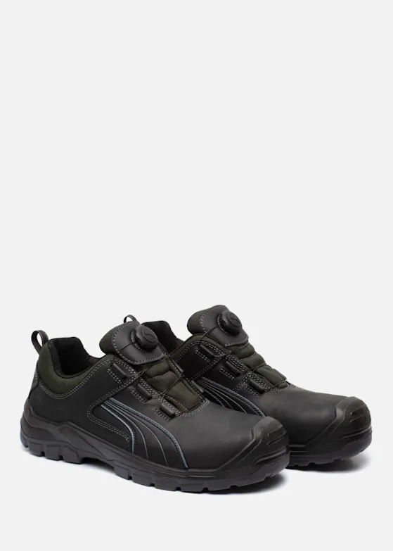 Puma Cascades Disc S3 niedrig geschnittene Schutzschuhe