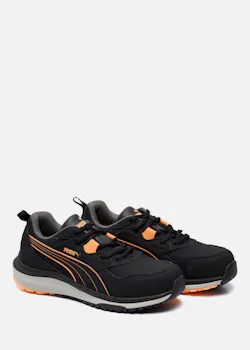Puma Stepper Black/Peach Low S3S ESD Werkschoen miniatuur