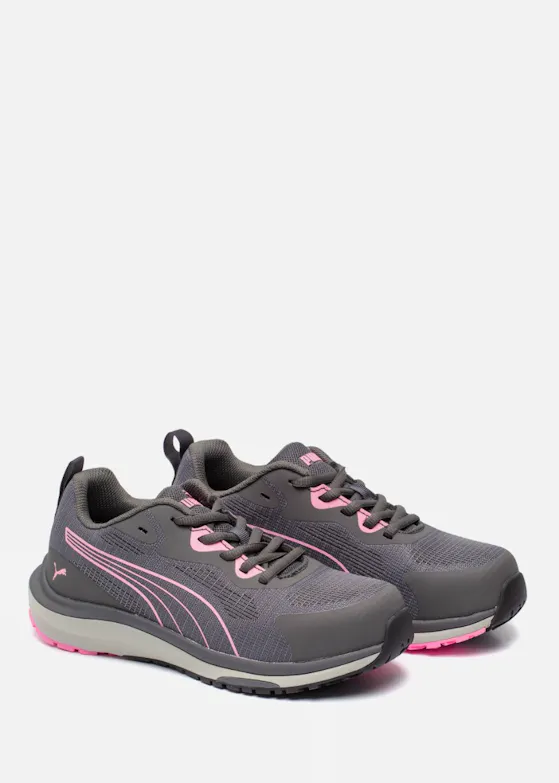 Puma Celerity gestricktes Obermaterial Pink Low S1P ESD Sicherheitsschuh