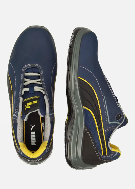 Puma Touring S3 Sicherheitsschuh blau, niedrig