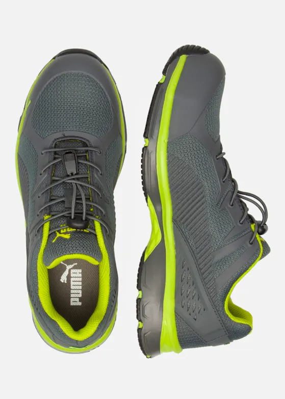 Puma Fuse Motion S1P Schutzschuh Schwarz/Rot