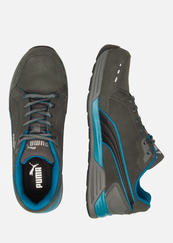Puma Airtwist Black Low Sicherheitsschuh S3, ESD, HRO, SRC