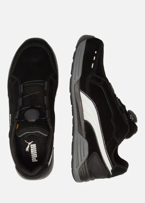 Puma Airtwist Black Disc Low Werkschoen S3 ESD HRO SRC