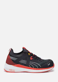 Puma Turbo Blk/Red Low S1PS ESD FO HRO SR Werkschoen