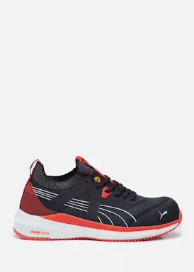 Puma Turbo Blk/Red Low S1P ESD FO HRO SR Sicherheitsschuh
