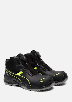 Puma Krypton Green Disc Mid S3S ESD Werkschoen miniatuur