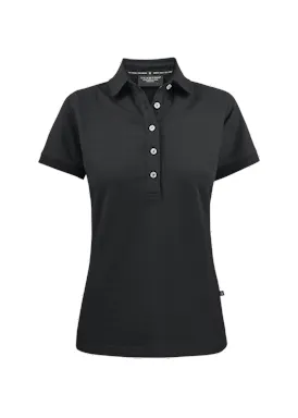Texstar PW11 Damen-Poloshirt Stretch-Piqué