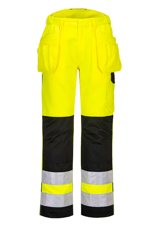 Portwest PW2 Hi-Vis-Hose mit Holstertaschen PW242