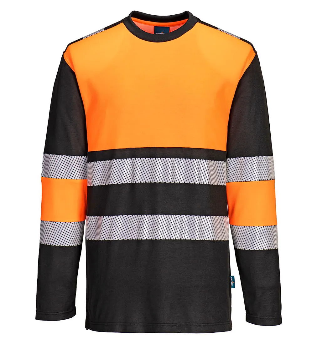 Orange/Schwarz