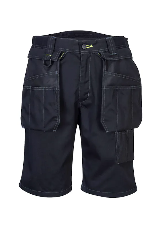 Portwest: PW3 kurze Arbeitshose mit Holstertaschen (PW345)