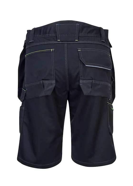 Portwest: PW3 kurze Arbeitshose mit Holstertaschen (PW345)
